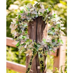 Our Shades Of Nature Sheep Themed Ribbon Wreath Kit