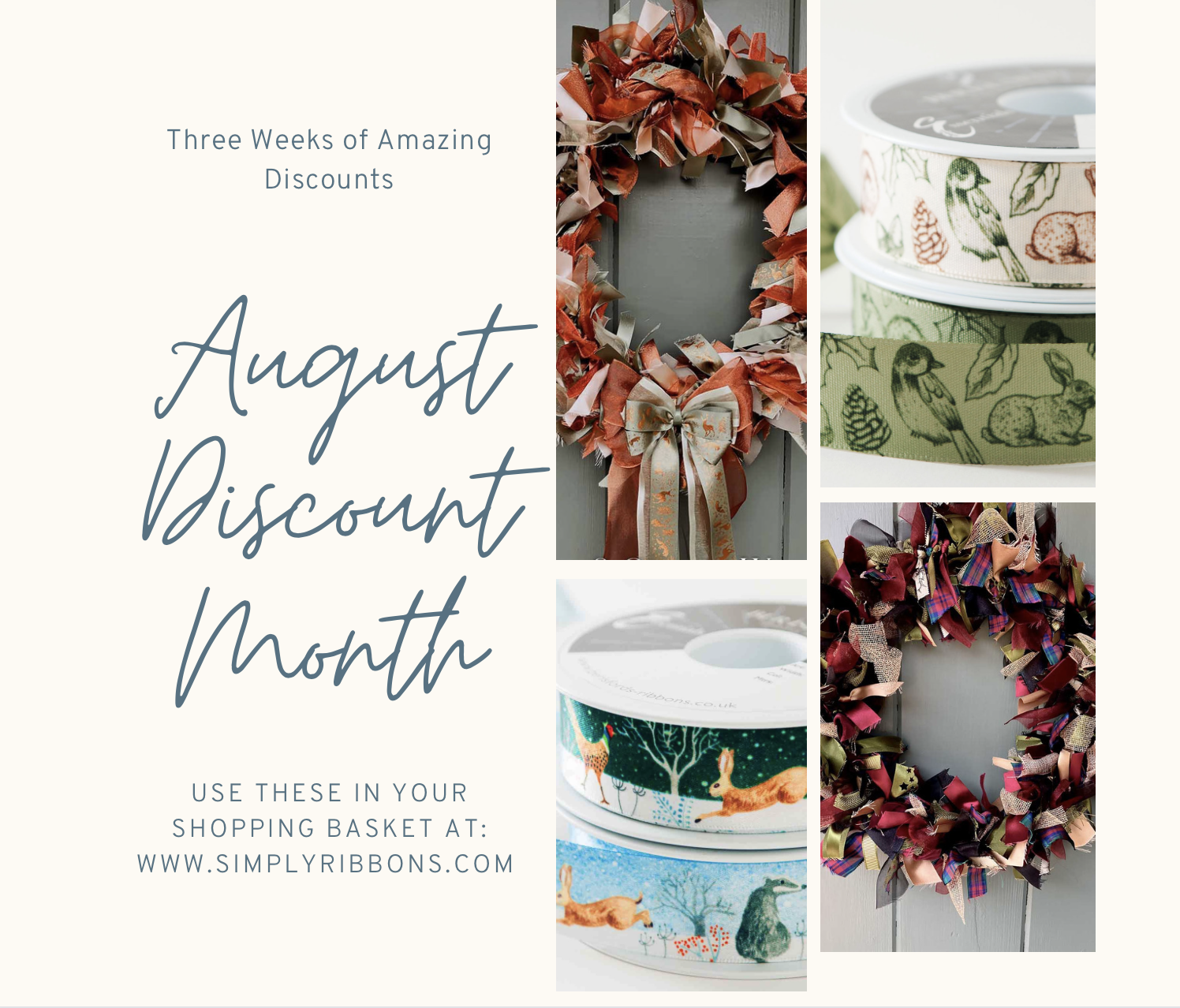 August Discount Codes